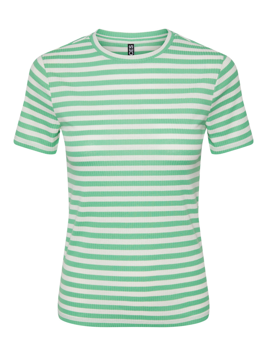 PCRUKA T-Shirt - Absinthe Green Strib